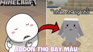 Addon Thỏ 7 màu