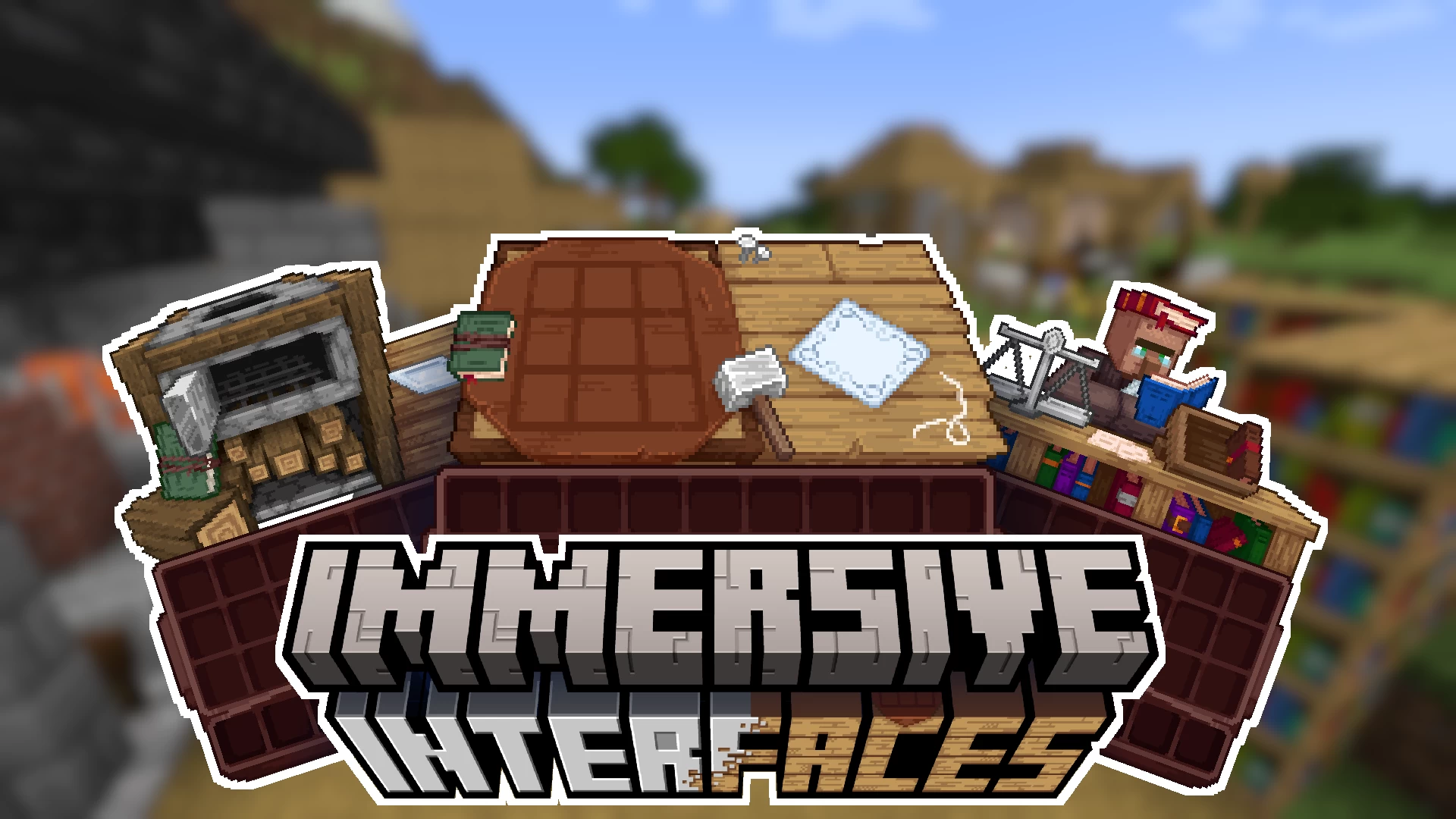 Pack Immersive Interfaces Bedrock dành cho Minecraft Bedrock/MCPE