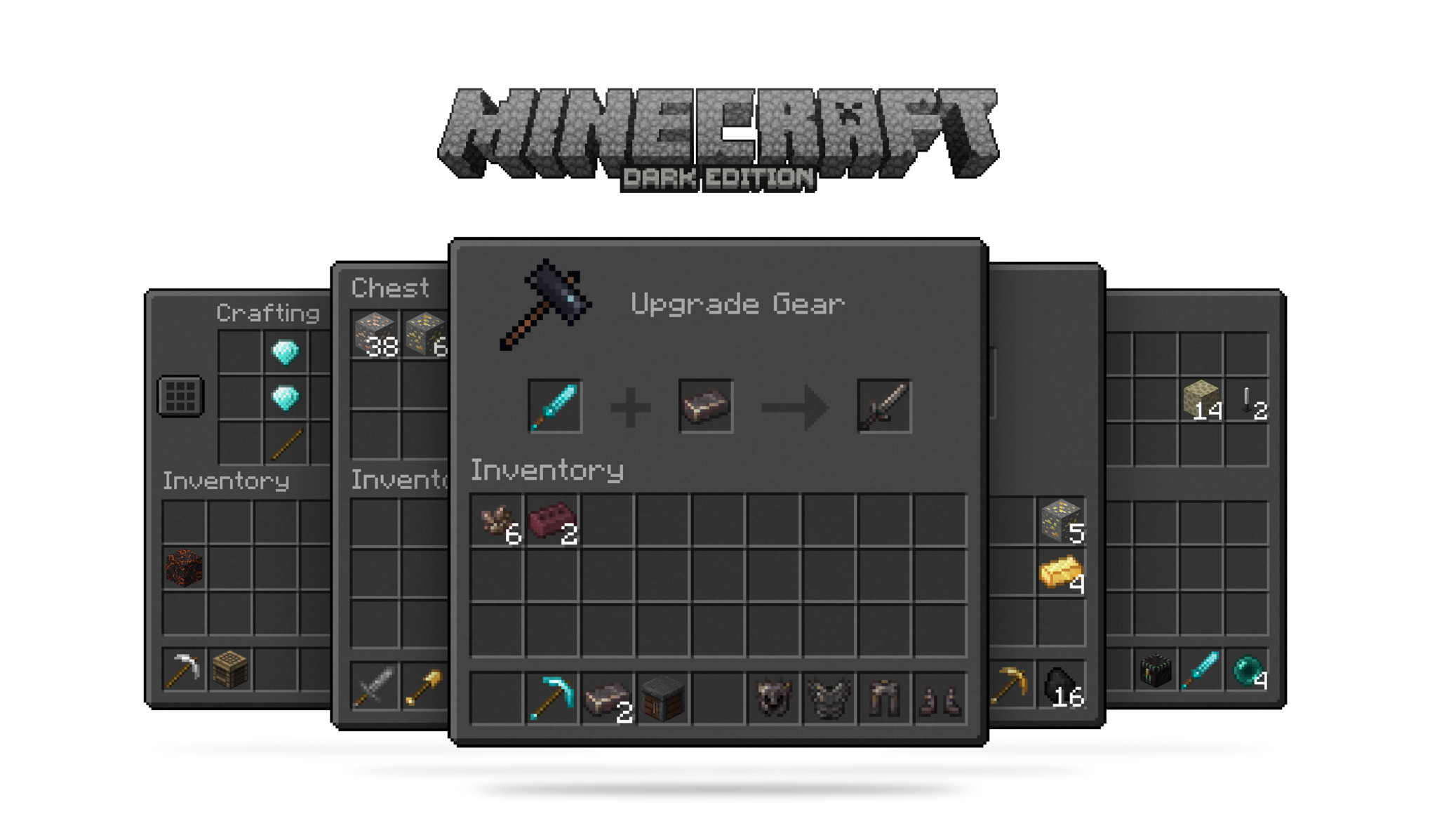 Black Texture Pack cho Minecraft MCPE - Giao Diện Đen Đẳng Cấp