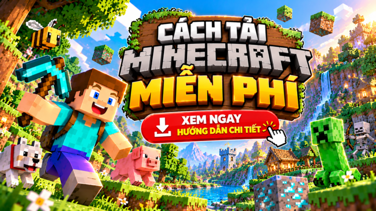 Cách tải minecraft miễn phí